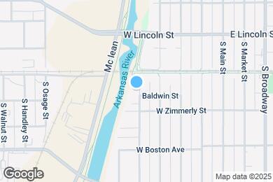 Map image of the property - 1325 S Palisade St