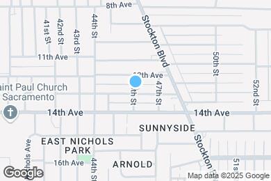 Map image of the property - 3731 46th St