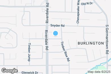 Map image of the property - 6994 Oakland Chase