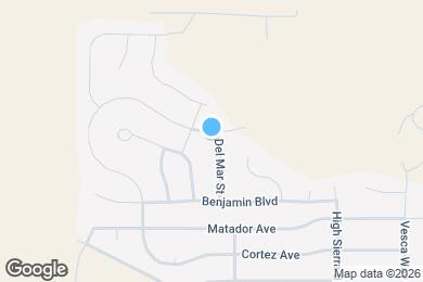 Map image of the property - 1302 Topanga Ave
