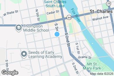 Map image of the property - 217 Illinois St