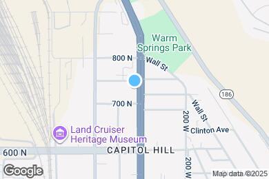 Map image of the property - 723 N 300 W