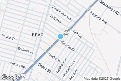 Map image of the property - 4180 Neosho St