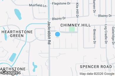 Map image of the property - 7331 Millbrae Ln