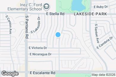 Map image of the property - 3434 S Manitoba Ave