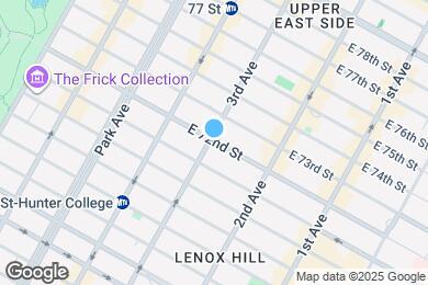 Map image of the property - 200 E 72nd St