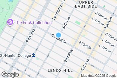 Map image of the property - E. 72nd St., Upper East Side, Manhattan | 1 Bed, 1 Bath, Doorman, Gym, Q Train