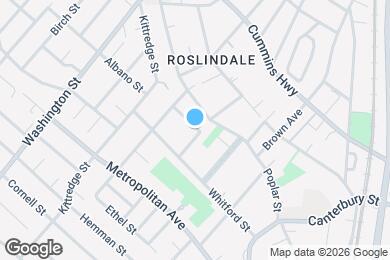 Map image of the property - 25 Crandall St