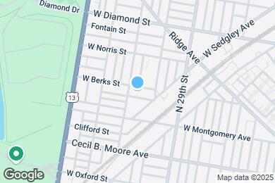 Map image of the property - 3036 W Berks St