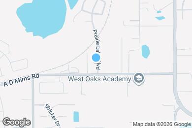 Map image of the property - 1406 Prairie Lake Blvd