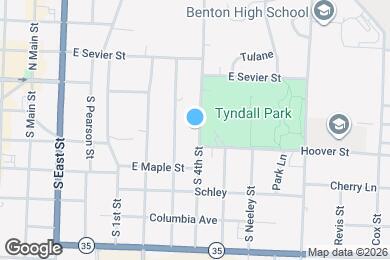 Map image of the property - 211 S 4th