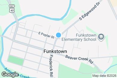 Map image of the property - 104 E Poplar St