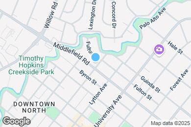 Map image of the property - 715 Everett Ave
