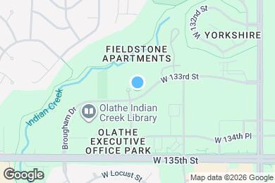 Map image of the property - Fieldstone Apartments