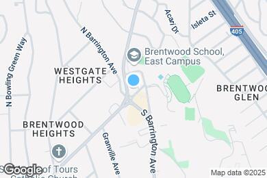 Map image of the property - 11670 W Sunset Blvd