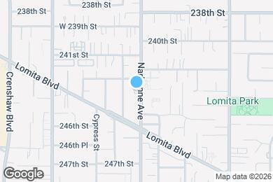 Map image of the property - 24319 Narbonne Ave