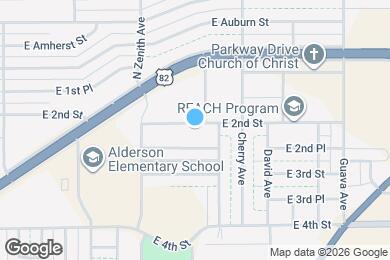 Map image of the property - 2726 E 2nd St