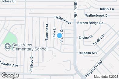 Map image of the property - 11015 Visalia Dr