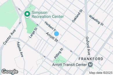 Map image of the property - 1217 Arrott St