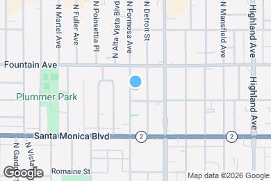 Map image of the property - 1216 N Formosa Ave