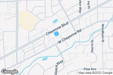 Map image of the property - 414 W Cheyenne Rd