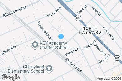 Map image of the property - 21925 Vallejo St