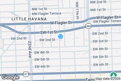 Map image of the property - 201 SW 19th Ave