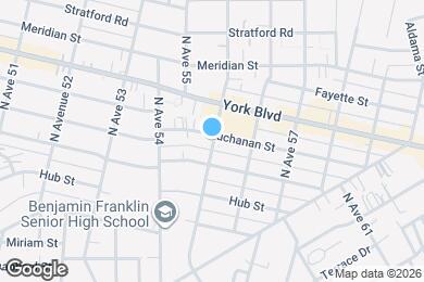 Map image of the property - 923 N Avenue 56