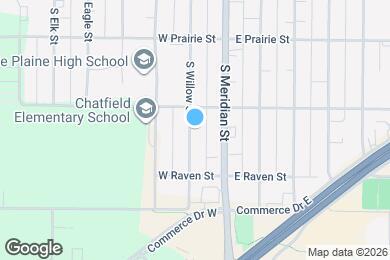Map image of the property - 315 S Willow St