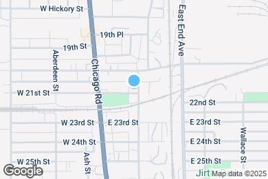 Map image of the property - 2022 S Halsted St