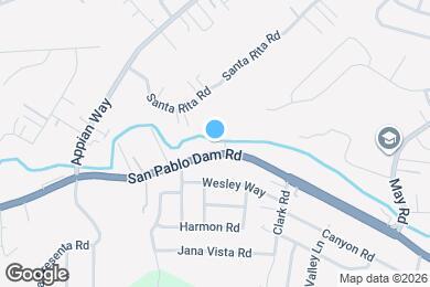 Map image of the property - 4353 San Pablo Dam Rd