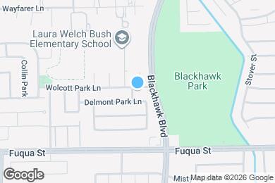 Map image of the property - 9326 Wolcott Park Ln