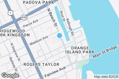 Map image of the property - 622 N Beach St