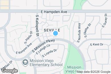 Map image of the property - 3770 S Mission Pky