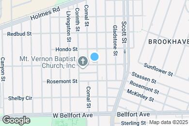 Map image of the property - 8132 Brandon St