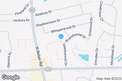 Map image of the property - 4439 Shadowood Dr
