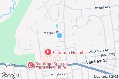 Map image of the property - Saratoga Garden Apartments