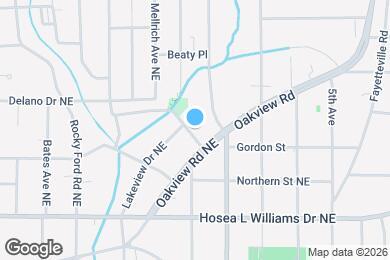 Map image of the property - 2330 1st Ave NE