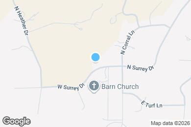 Map image of the property - 61 W Surrey Dr