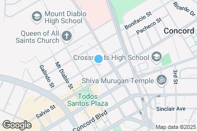 Map image of the property - 2300 Pacheco St