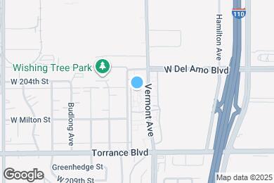 Map image of the property - 20531 S Vermont Ave