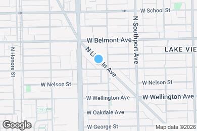 Map image of the property - 3114 N Lincoln Ave