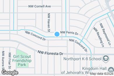 Map image of the property - 409 NW Concord Dr