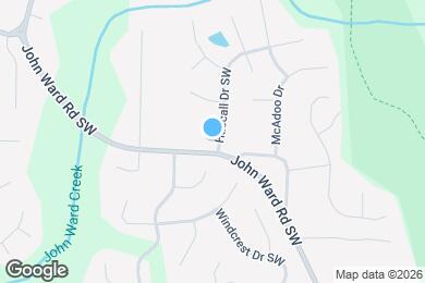 Map image of the property - 2001 Hascall Ridge Ct SW