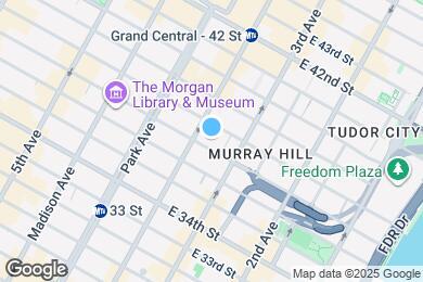 Map image of the property - 141 E 37th St