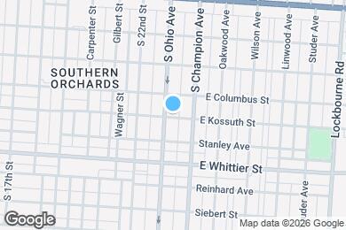 Map image of the property - 960 S Ohio Ave