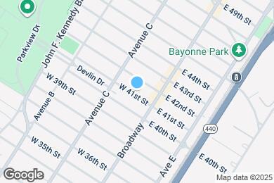 Map image of the property - 27 W 41st St