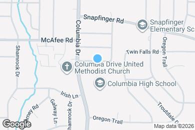 Map image of the property - 3409 Hyland Dr