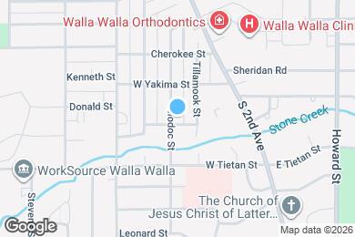 Map image of the property - Charming 2 Bed, 2 Bath Home with Updated Kitchen & Outdoor Living Space
