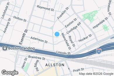 Map image of the property - 9 Bradbury St